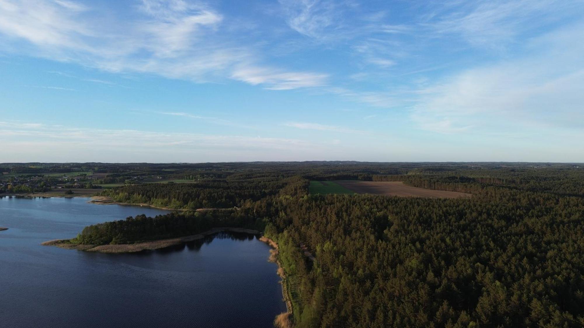 Kaszubskie Laki Lakie Buitenkant foto